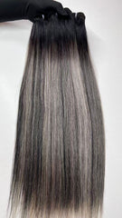   Dark Root Iced Blonde